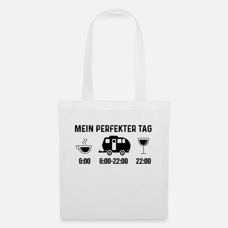 Mein Perfekt-Tag 2 - (2) - Stoffbeutel - Weiß