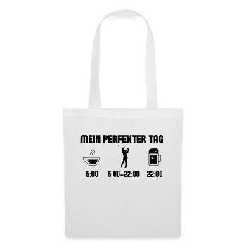 My Perfect Day - - Tote Bag - white - Front