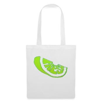 Frische frische süße Natur kühle Sommerfrüchte - Stoffbeutel - Weiß - Vorne