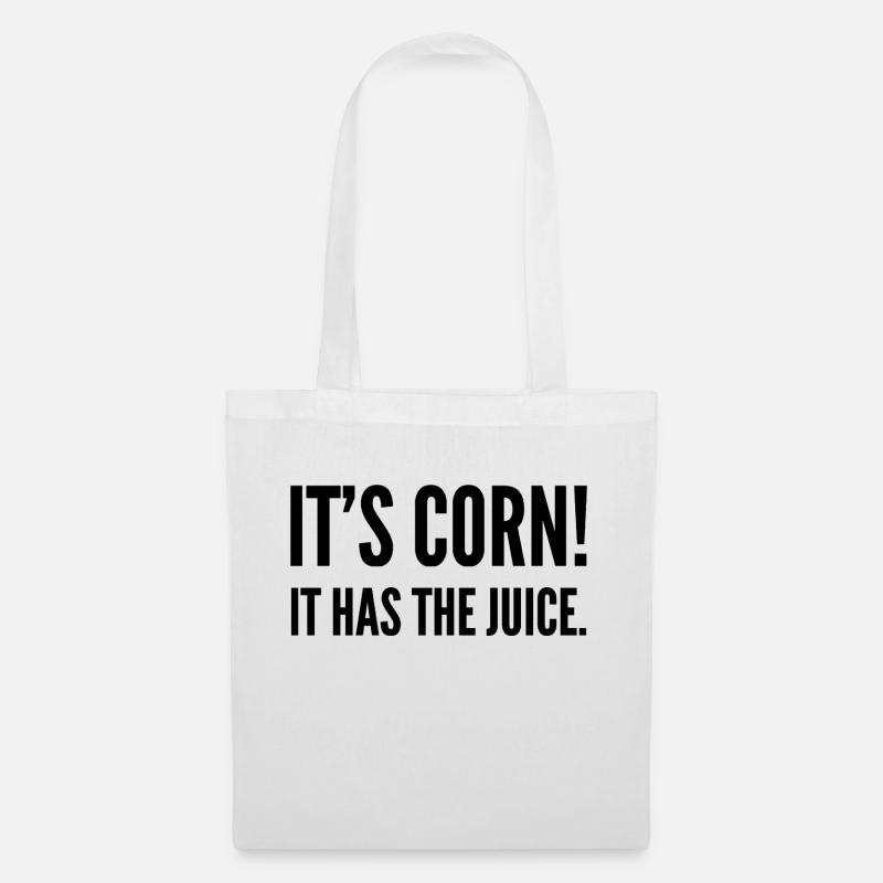 Son maïs - Sac en tissu - blanc