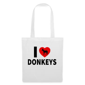 Donkey - Tote Bag - white - Front