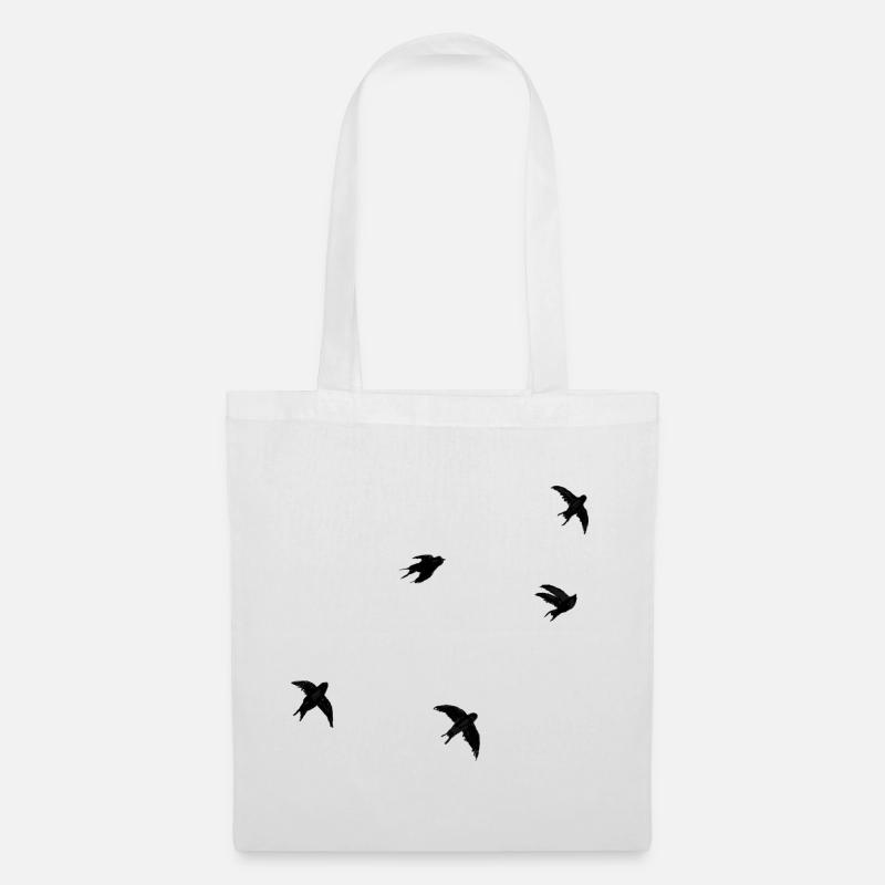 Martinets - Sac en tissu - blanc
