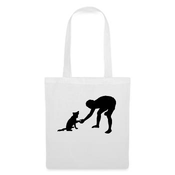 Dog Hund - Tote Bag - white - Front