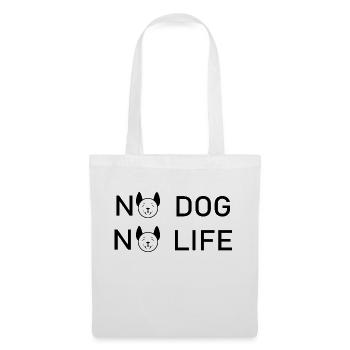 Dog Hund - Stoffbeutel - Weiß - Vorne
