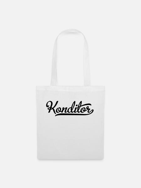 Konditor - Stoffbeutel - Weiß