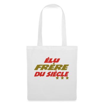Elu Frère du siècle - Sac en tissu - blanc - Devant
