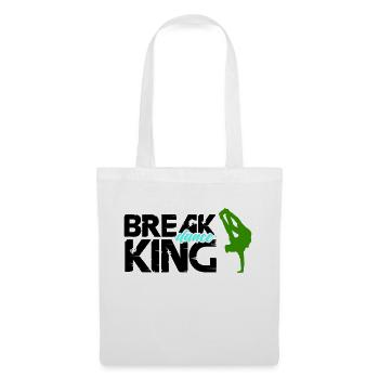 break dance king - Stoffbeutel - Weiß - Vorne