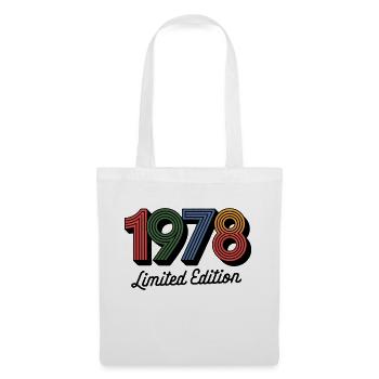 Vintage 1978 limited edition - Tote Bag - white - Front