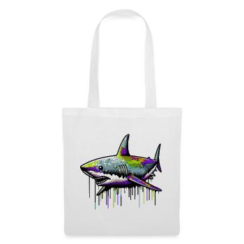Shark - Tote Bag - white - Front