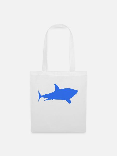 Shark Hai - Stoffbeutel - Weiß