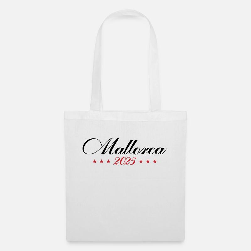 Mallorca 2025 - Stoffbeutel - Weiß
