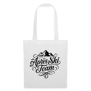 Apres Ski Team Berge - Stoffbeutel - Weiß - Vorne