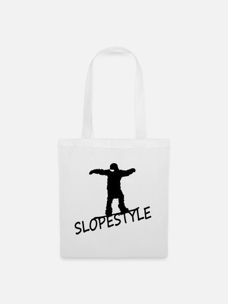 Slopestyle - Stoffbeutel - Weiß