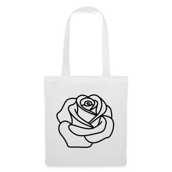 Rose - Tote Bag - white - Front