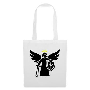 Warrior Angel Pictogram Shield - Tote Bag - white - Front