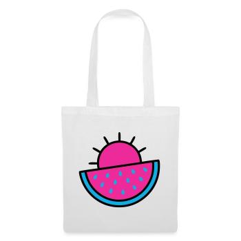 Watermelon Sun 90s Pop Art - Tote Bag - white - Front