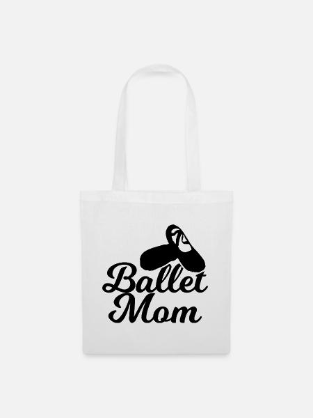 Ballett Mama - Stoffbeutel - Weiß