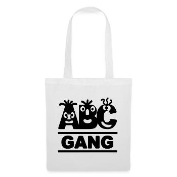 lustige ABC-GANG - Stoffbeutel - Weiß - Vorne