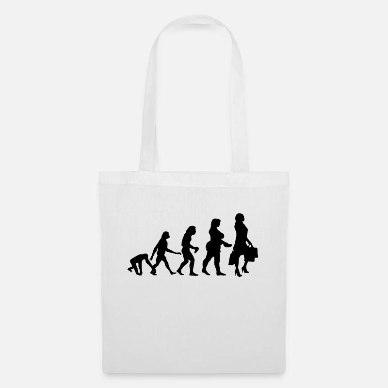 SHOPPING QUEEN EVOLUTION - Sac en tissu - blanc