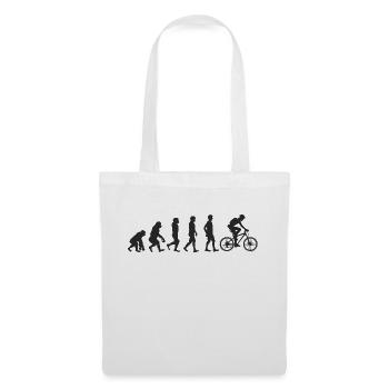 Evolution Bicycle - Stoffbeutel - Weiß - Vorne