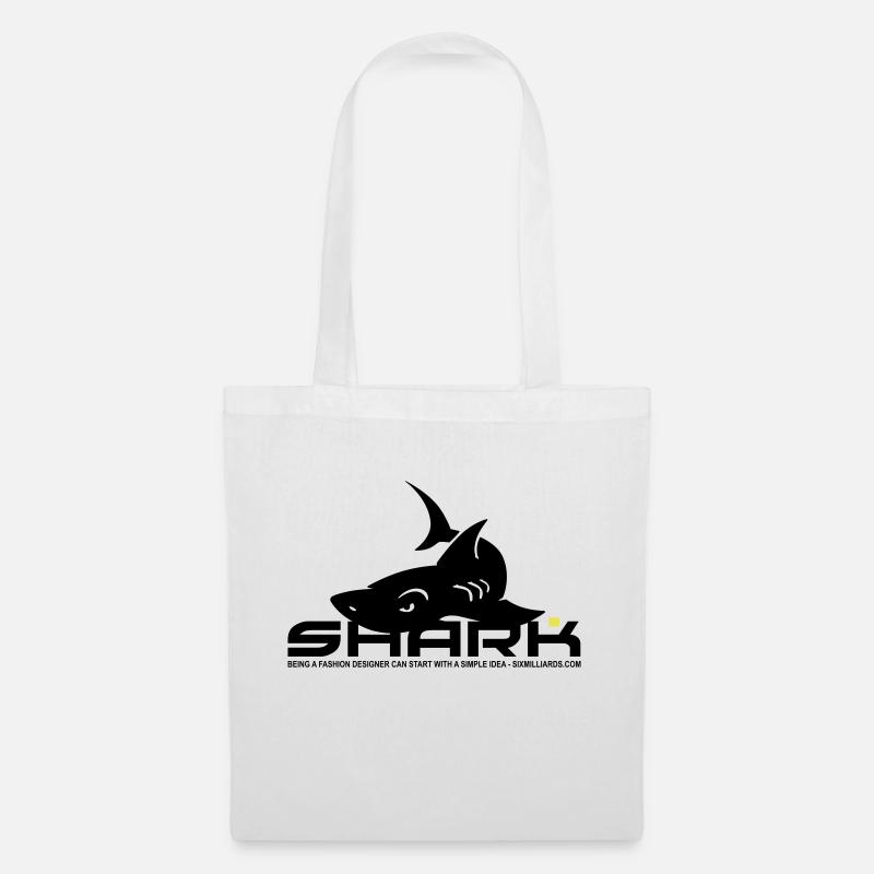 shark-sixmilliards.com - Sac en tissu - blanc