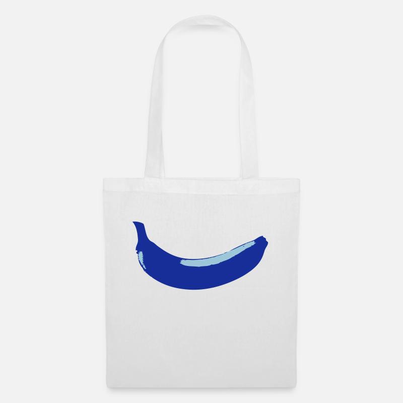 Banane-Blue - Stoffbeutel - Weiß