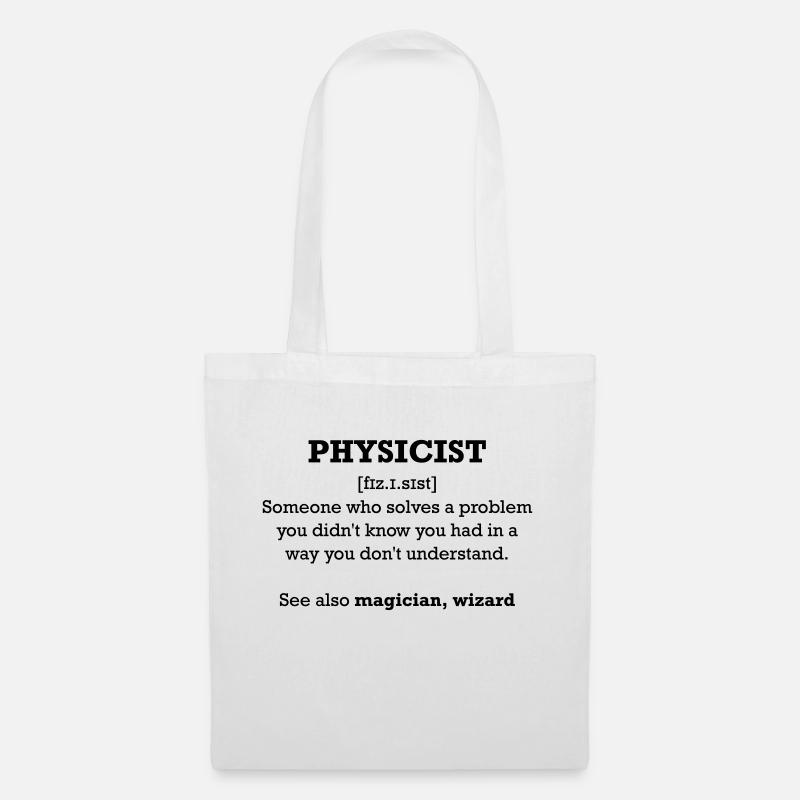 Physicist - wizard - Stoffbeutel - Weiß