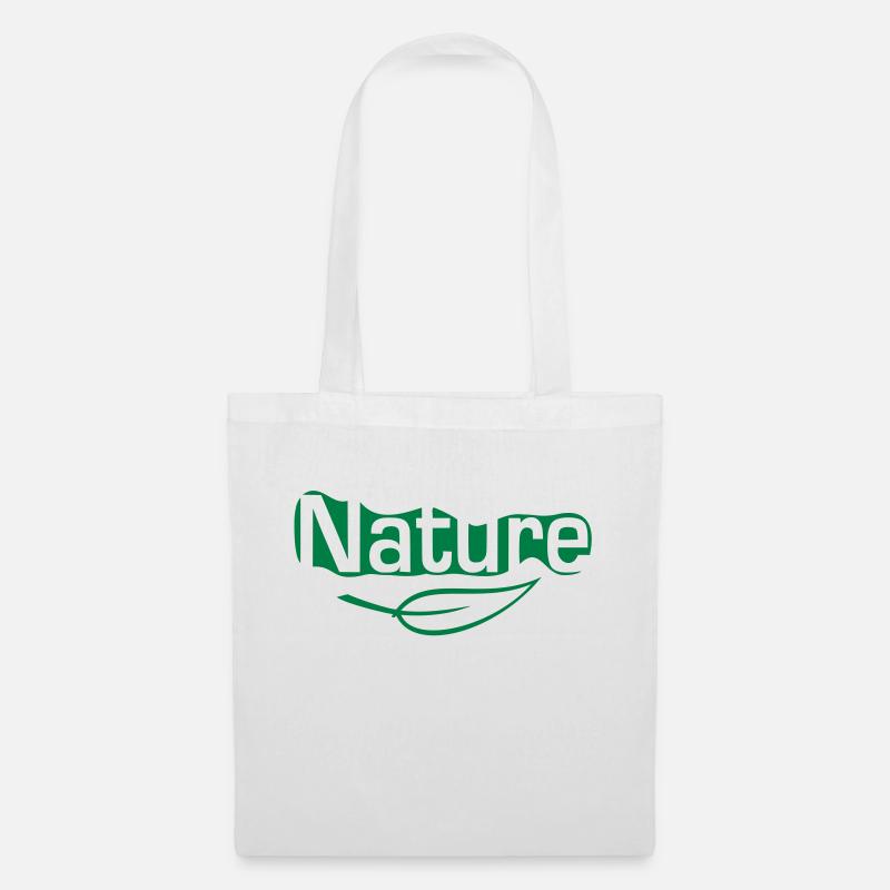 nature - Stoffbeutel - Weiß