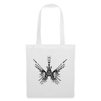 Feuerfisch / Lionfish - Stoffbeutel - Weiß - Vorne