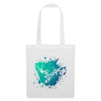 Motocross Cross Hobby Sport Motor Idée cadeau Lov - Sac en tissu - blanc - Devant
