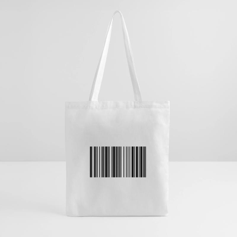 Barcode Strichcode Stoffbeutel