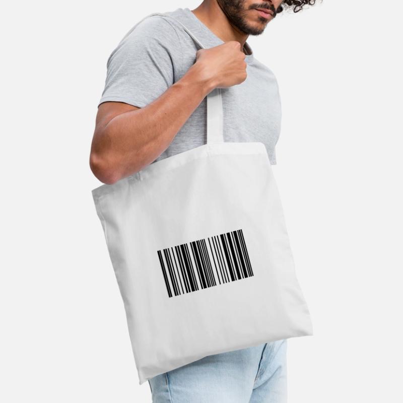 Barcode Strichcode Stoffbeutel