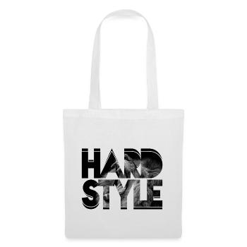 HARDSTYLE, GESCHENK - Stoffbeutel - Weiß - Vorne