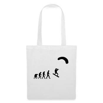 kitesurfer - Sac en tissu - blanc - Devant