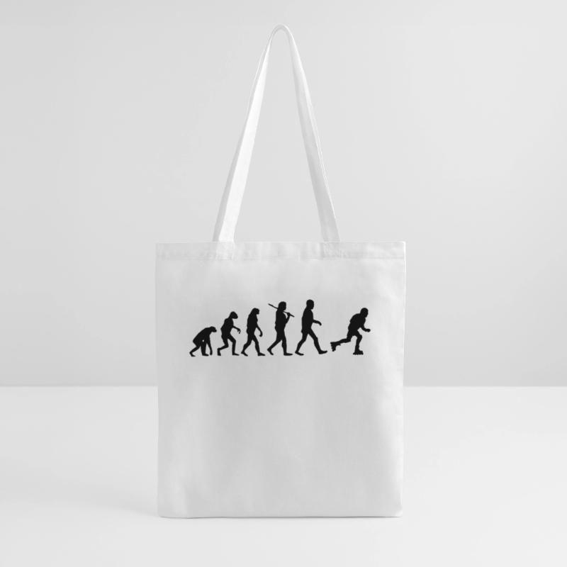 Evolution roller skates Tote Bag