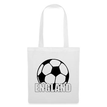 England - Stoffbeutel - Weiß - Vorne