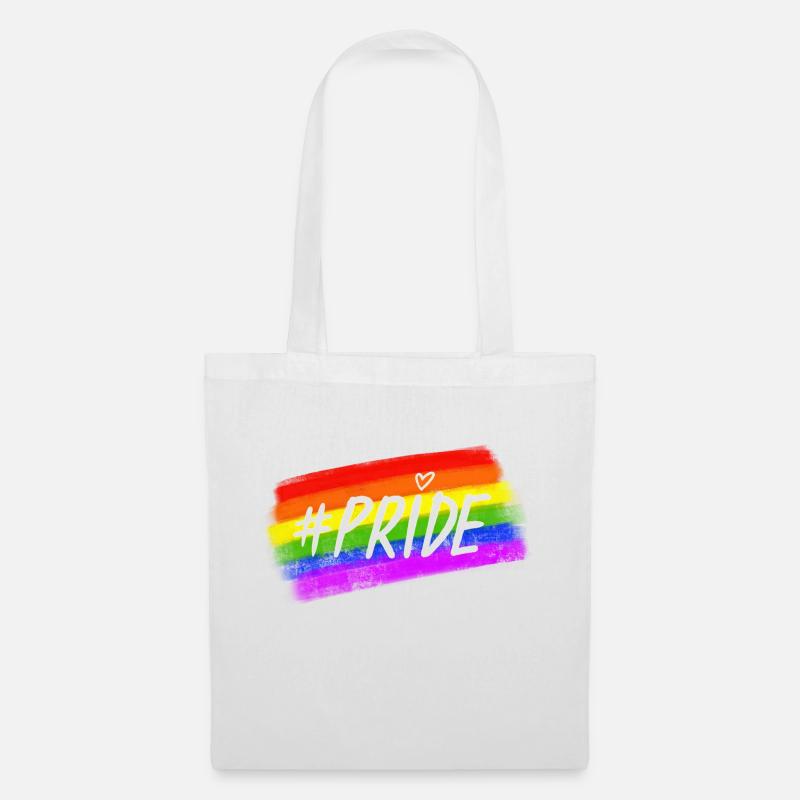 #Pride - Stoffbeutel - Weiß