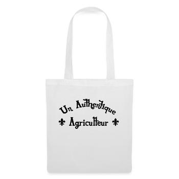 Agriculteur / Agriculture / Fermier / Paysan - Sac en tissu - blanc - Devant