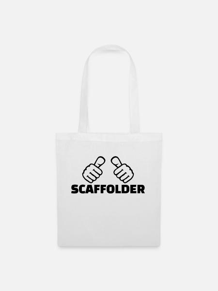 Gerüstbauer - Stoffbeutel - Weiß