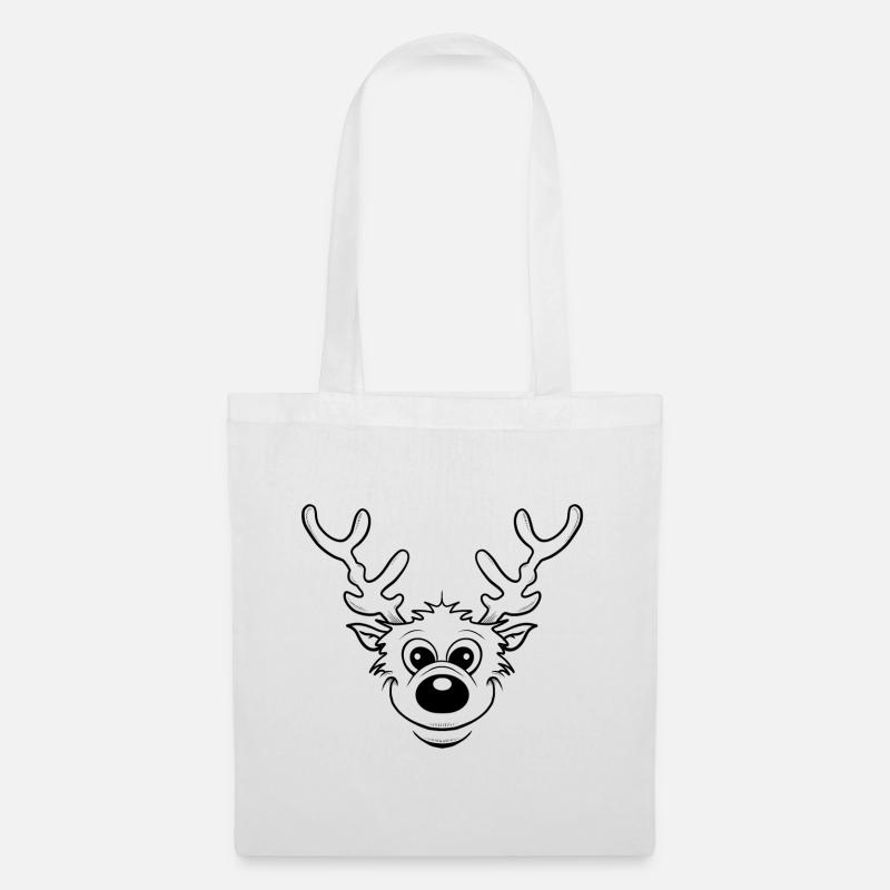 Moose - Tote Bag - white