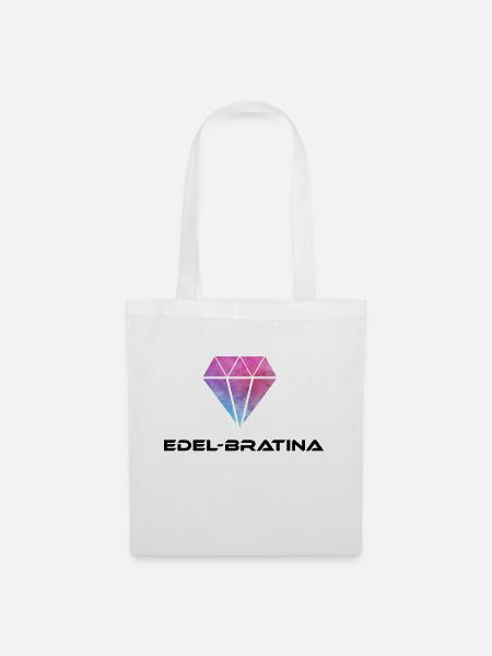 Edel Bratina - Stoffbeutel - Weiß