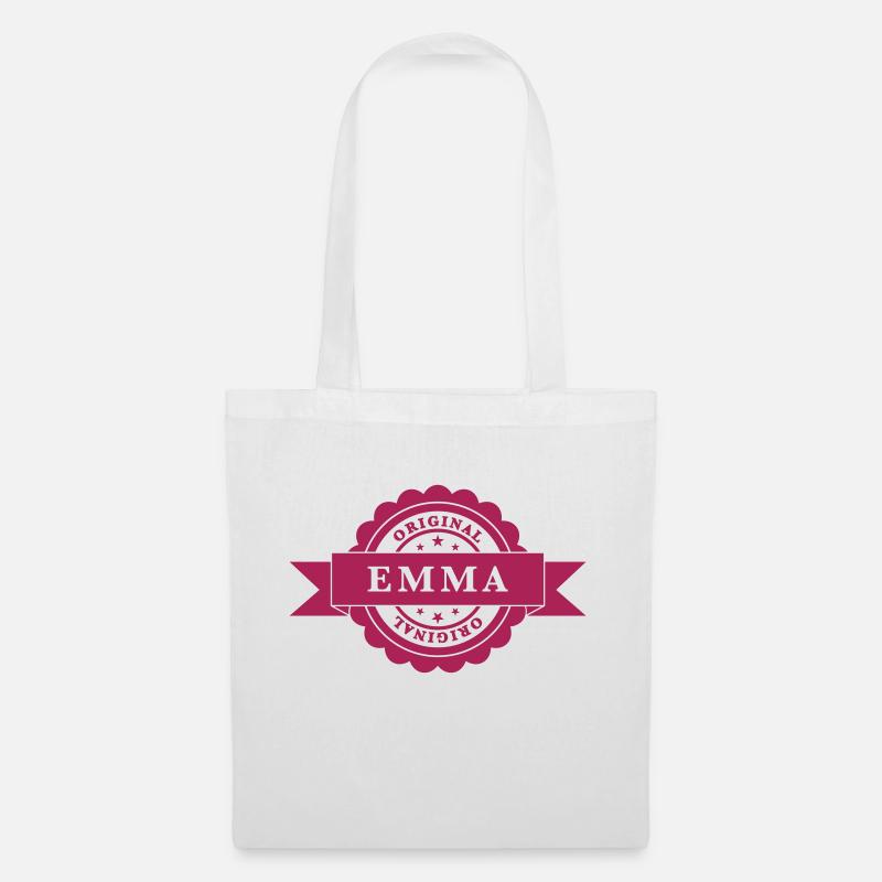 Emma - Stoffbeutel - Weiß