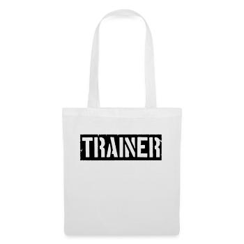 Trainer Logo Design - Stoffbeutel - Weiß - Vorne