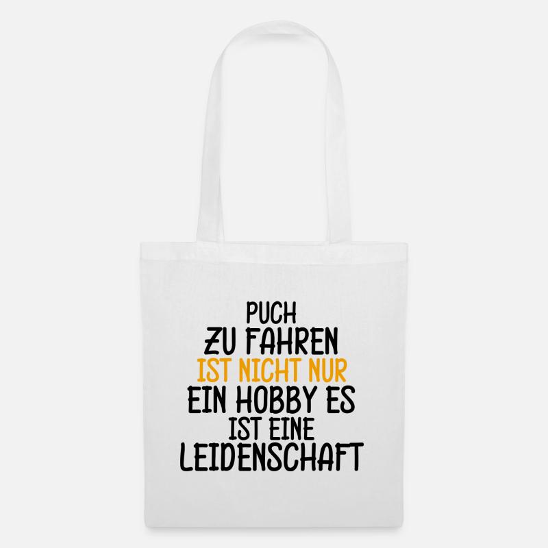 Puch Maxi Spruch DDR s51 Simson - Stoffbeutel - Weiß