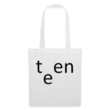 teen - Tote Bag - white - Front