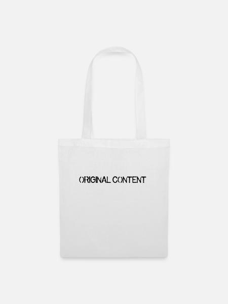 Original-Content - Stoffbeutel - Weiß