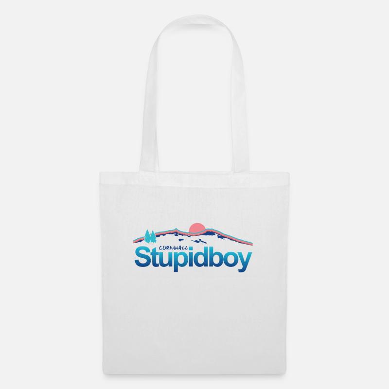 Stupid Boy Rough Tor Cornwall - Tote Bag - white