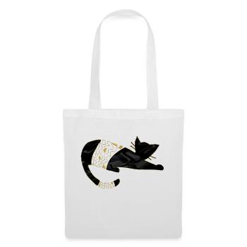 Cat - Tote Bag - white - Front