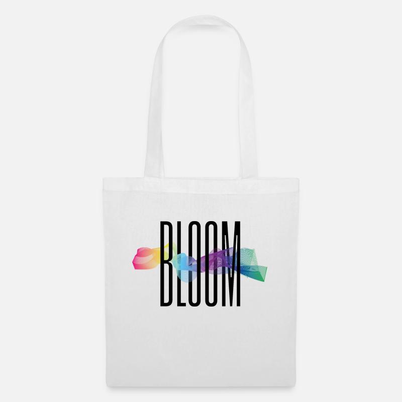 BLOOM - Stoffbeutel - Weiß