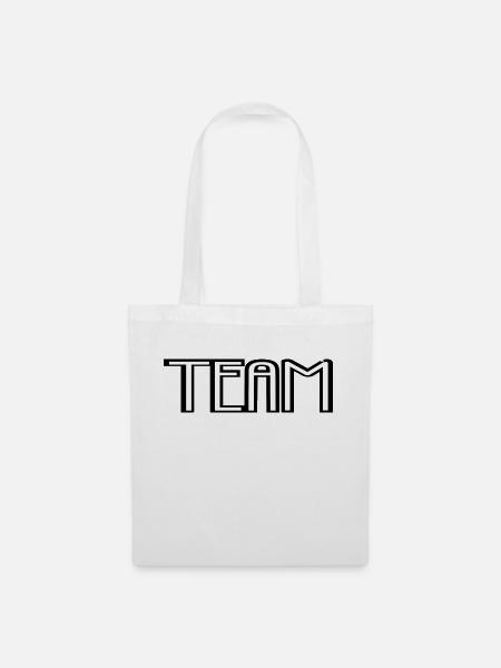 Team - Stoffbeutel - Weiß